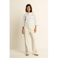 Expresso Vest Off White